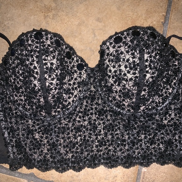 Bebe beaded bralette - Picture 4 of 7